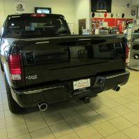 Matte Black RAM Tailgate Emblem – Fits 2009-2018 RAM 1500, 2500, 3500