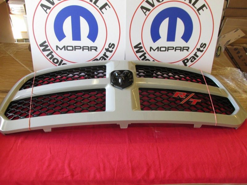 Dodge Ram 1500 R/T Sport Grill Assembly Unpainted With Emblem NEW OEM MOPAR