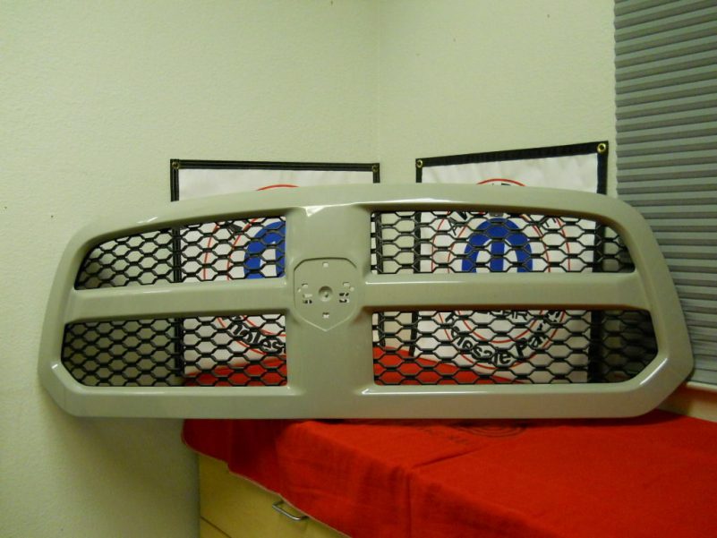 Dodge Ram 1500 R/T Sport Grill Assembly Unpainted With Emblem NEW OEM MOPAR - Image 3