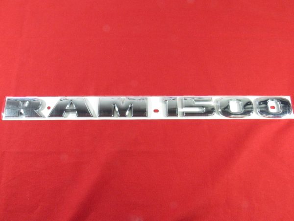 DODGE RAM 1500 CHROME EMBLEM BADGE NAMEPLATE NEW OEM MOPAR