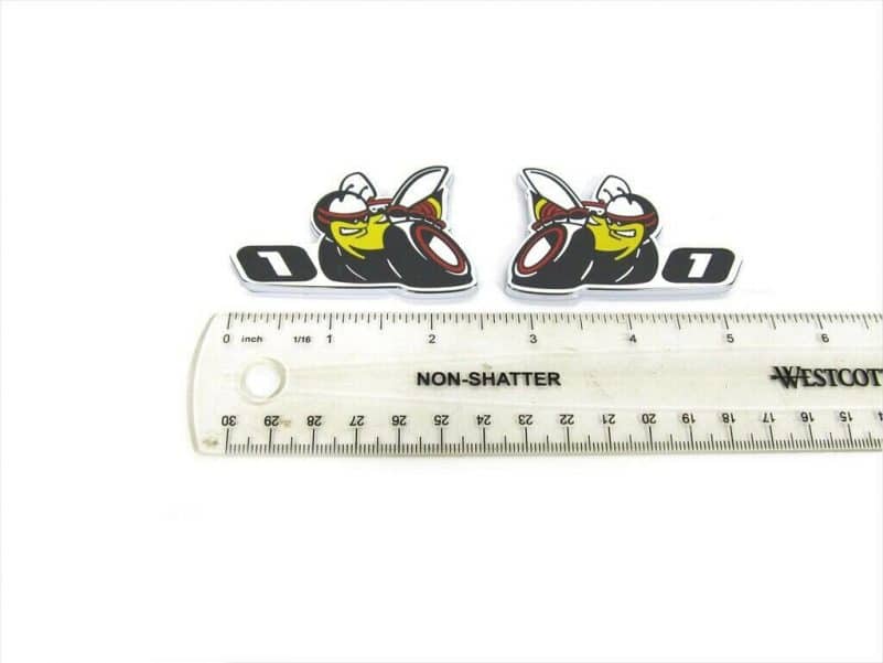 14-18 DODGE CHARGER CHALLENGER SCAT PACK STAGE 1 EMBLEM SET NEW MOPAR 68249683AB - Image 4