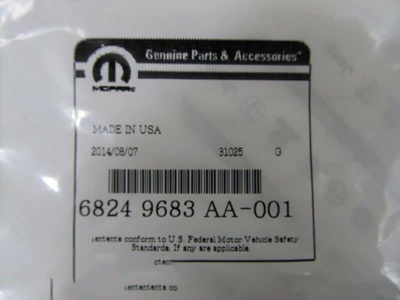14-18 DODGE CHARGER CHALLENGER SCAT PACK STAGE 1 EMBLEM SET NEW MOPAR 68249683AB - Image 3