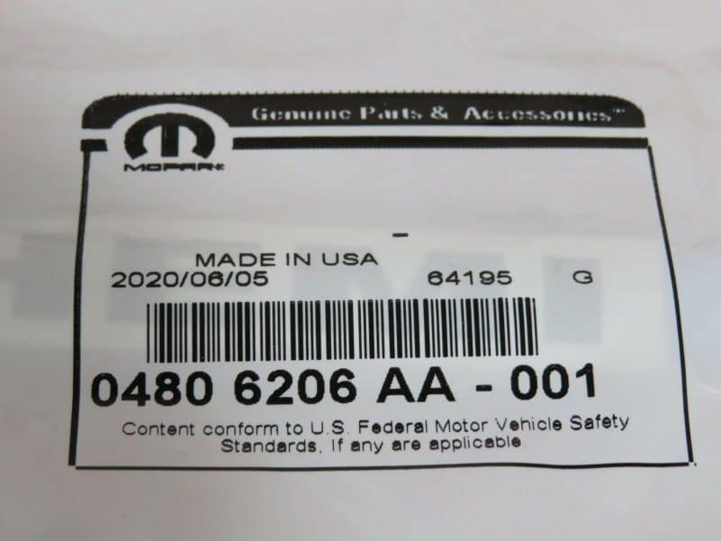 DODGE CHRYSLER Chrome Hemi Nameplate Badges NEW OEM MOPAR - Image 3