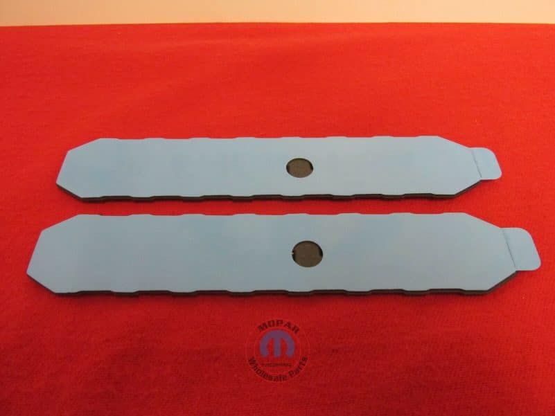 JEEP WRANGLER Set Of Two Oscar Mike Nameplates NEW OEM MOPAR - Image 2
