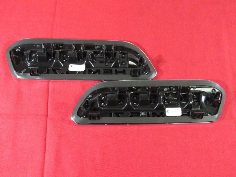 2019/2020 DODGE RAM Chrome 1500 HEMI 5.7L RIGHT & LEFT Hood Bezel NEW OEM MOPAR - Image 3
