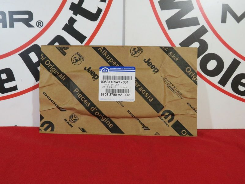 DODGE RAM 1500 2500 3500 LONGHORN LARAMIE Tailgate Chrome Nameplate NEW MOPAR - Image 4