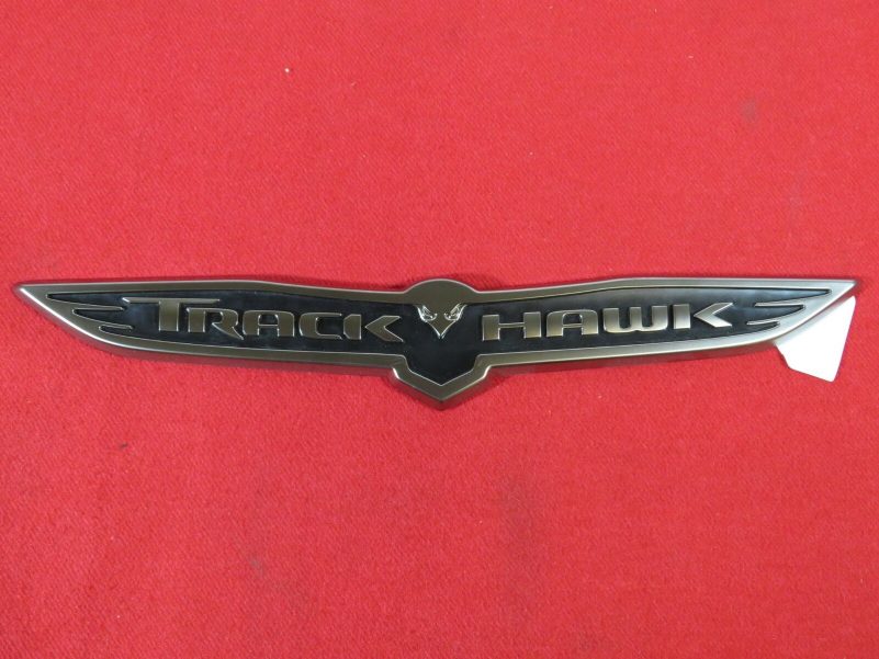 18-20 JEEP GRAND CHEROKEE Liftgate Trackhawk Badge NEW OEM MOPAR