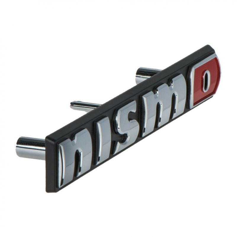 2014 Nissan Juke Chrome "Nismo" Front Grille Nameplate Emblem Badge OEM NEW - Image 2