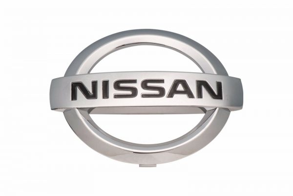 2007-2011 Nissan Versa Front Bumper Radiator Grille Chrome Emblem OEM NEW