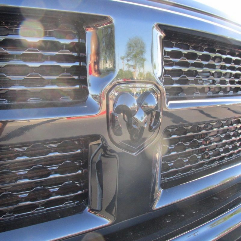 DODGE Ram Gloss Black Front Grille Rams Head Emblem NEW OEM MOPAR - Image 4
