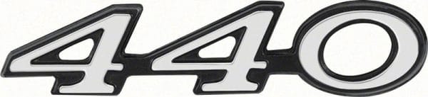 Fender Emblem - "440" - LH or RH (Sold Each) - 69-70 Coronet