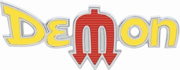 Fender Emblem - " Demon" LH or RH (Sold Each) - 72 Demon