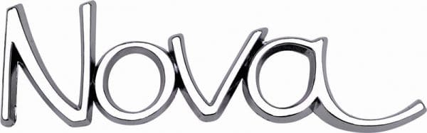 Emblem - "Nova" - For 68 Quarter Panel & 69-72 Fender (Sold Each) - 68-72 Chevy II Nova