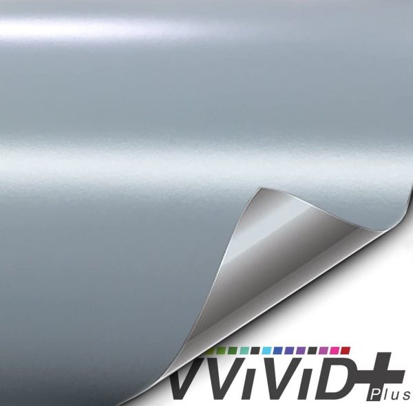 VViViD+ Matte Attack Grey (Nardo Grey) Vinyl Wrap Adhesive Film (25ft x 5ft)