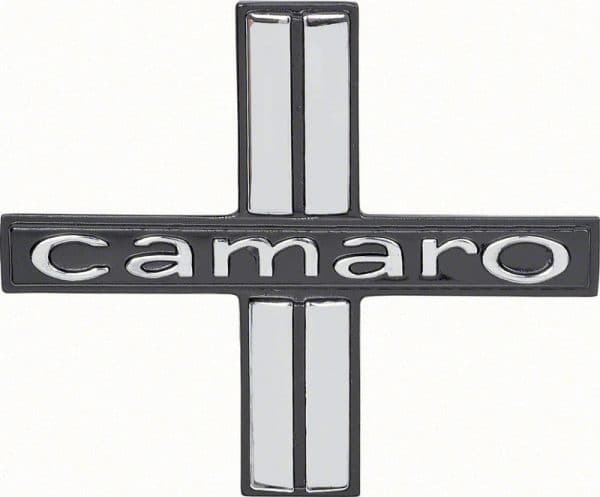 Door Panel Emblems - "Camaro" for Deluxe Interior - LH/RH Pair - 67 Camaro