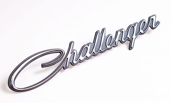 Fender Emblem - "Challenger" - 70 Challenger