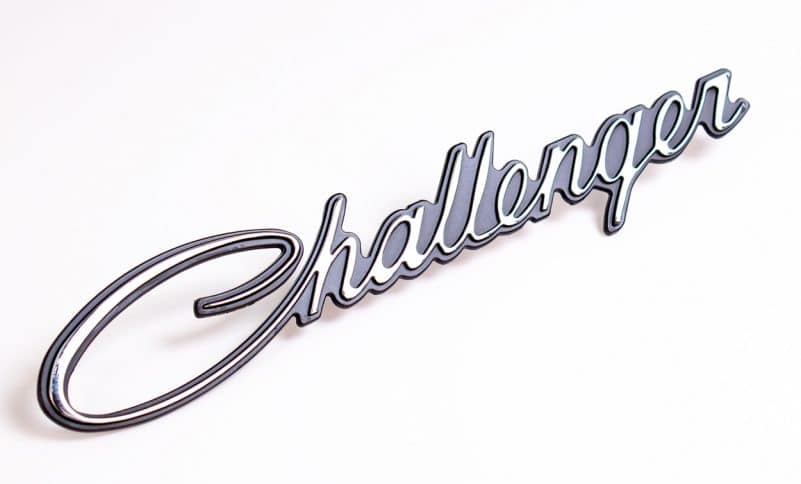Fender Emblem - "Challenger" - 70 Challenger