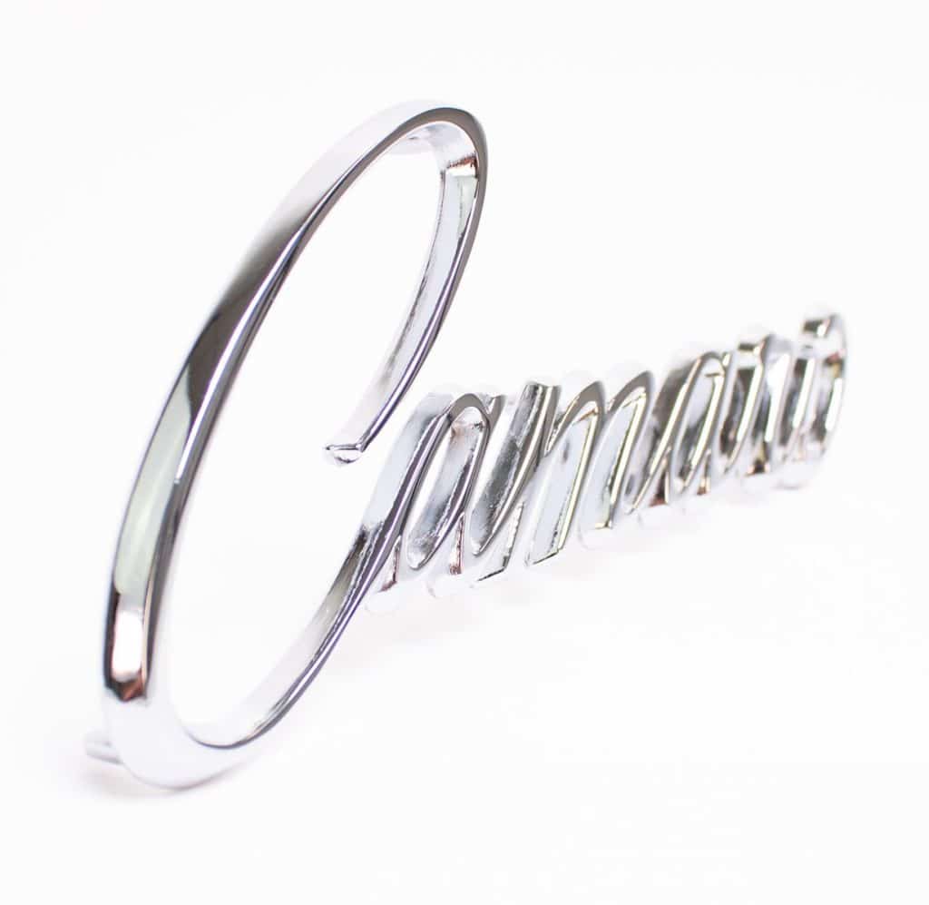 thumbnail image 2 of 1967 Camaro Fender Emblem Set – 327 – 6 Emblems – Genuine Chevrolet Vintage NOS 2 of 4