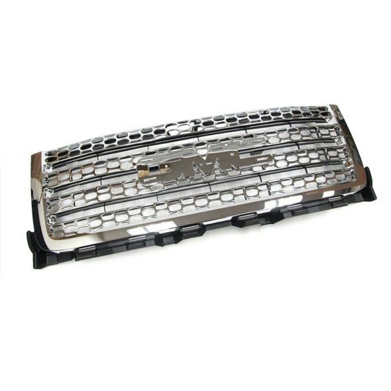 OEM NEW Front Upper Honeycomb Grille w/o Emblem Chrome 11-14 Sierra 2500 3500 - Image 4