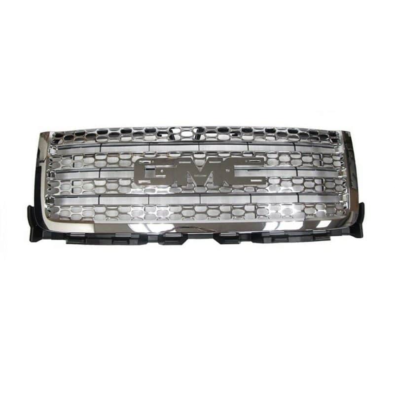 OEM NEW Front Upper Honeycomb Grille w/o Emblem Chrome 11-14 Sierra 2500 3500 - Image 3