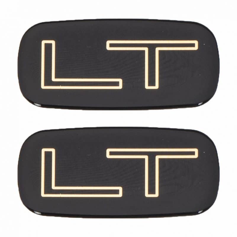 OEM NEW Side Panel LT Emblem Badge Set 99-07 Silverado Suburban Tahoe 15036136 - Image 2