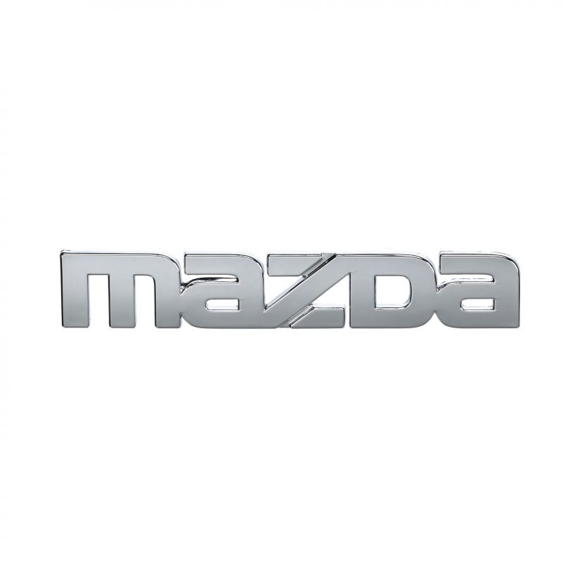 1990-1997 Mazda Miata Rear Chrome Nameplate Emblem Badge Decal OEM NEW
