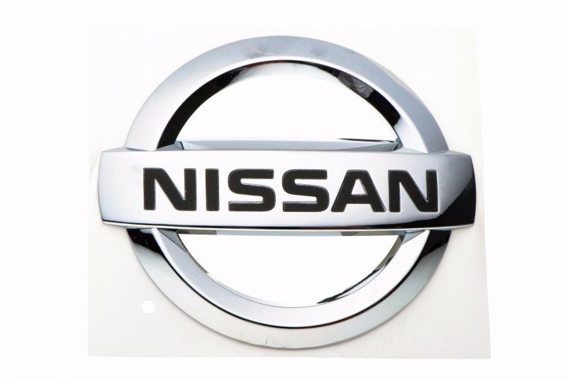 2004-2006 Nissan Maxima Front Bumper Chrome Grille Emblem Decal Logo OEM NEW
