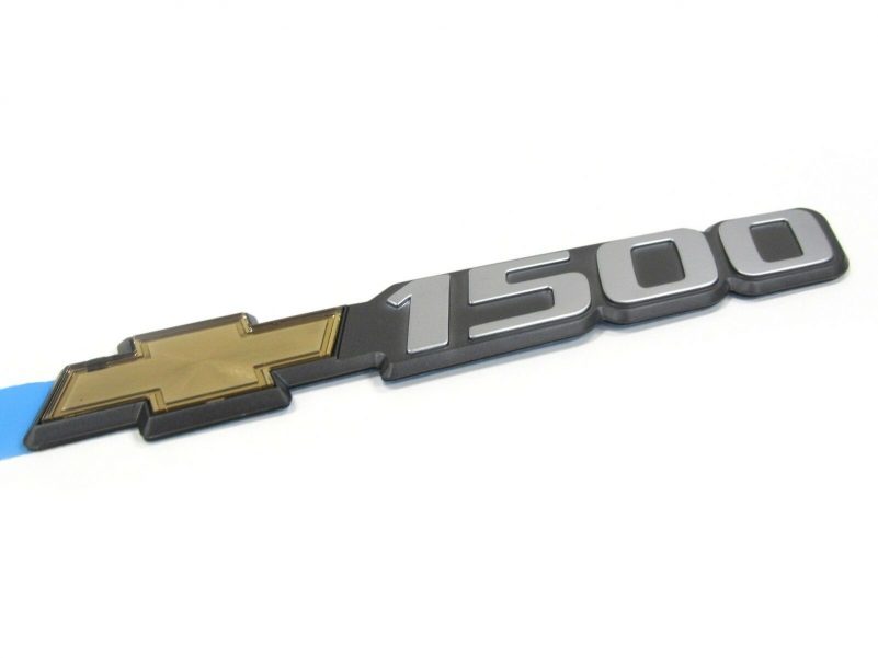 OEM NEW Right or Left Front Door "1500" Emblem Badge 00-03 Silverado 15707431 - Image 3