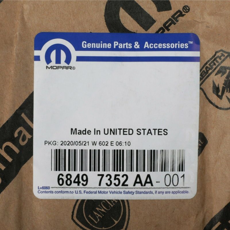 20-21 CHALLENGER DECKLID TRUNK SCAT PACK EMBLEM NAMEPLATE BADGE MOPAR 68497352AB - Image 3