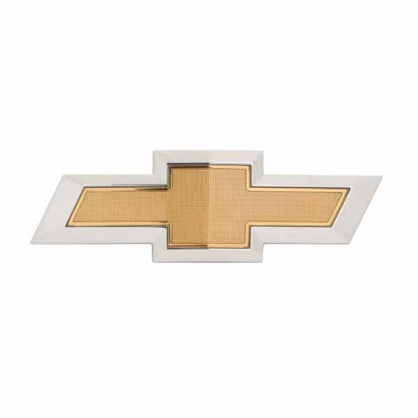 OEM NEW Front Bumper Grill Bowtie Emblem Gold w/Chrome Trim 12-16 Sonic 95122465