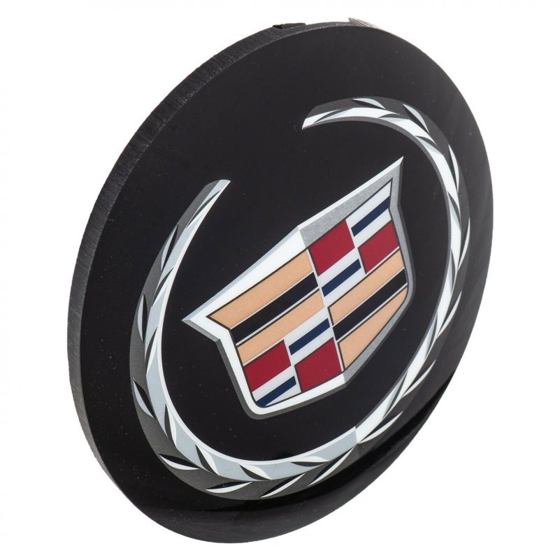 OEM NEW Front Grille Wreath and Crest Emblem Badge 06-11 DTS 05-07 STS 25737138 - Image 2