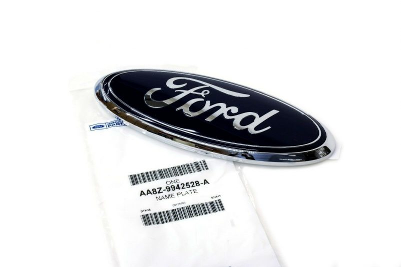 2009-2014 Ford F150 Tailgate Blue Ford Oval 9 Inch Emblem OEM AA8Z-9942528-A - Image 2