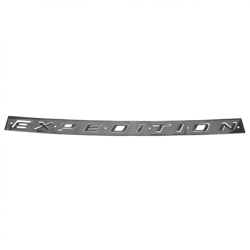 NEW OEM 2018-2020 Ford EXPEDITION Stealth Black Hood Emblem Letters Front Logo - Image 3