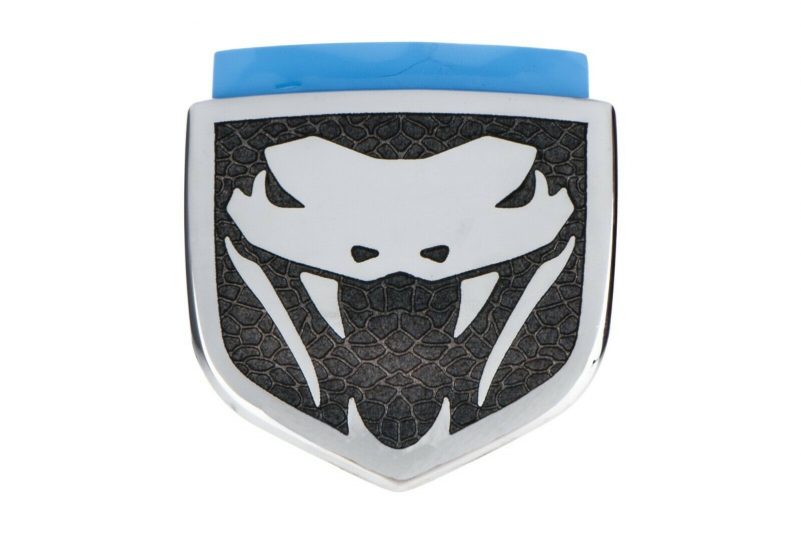 03-10 DODGE VIPER FRONT HOOD VIPER HEAD EMBLEM BADGE MEDALLION MOPAR GENUINE