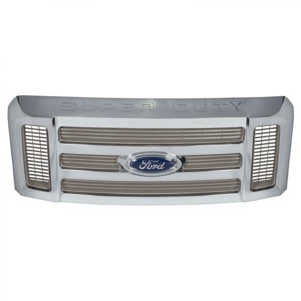OEM NEW Front Grille Assembly w/ Emblem KING RANCH Chrome Super Duty 7C3Z8200BB