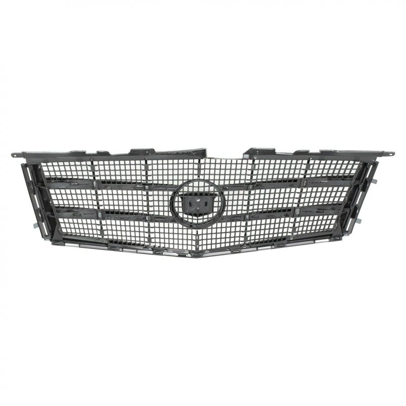 OEM NEW Front Upper Grille Silver w/Chrome & Emblem 08-11 Cadillac CTS 25896043 - Image 2