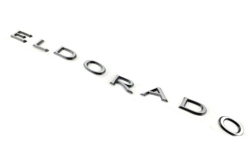 OEM Left or Right Door Eldorado Emblem Nameplate Chrome 92-99 Cadillac 20728901 - Image 2