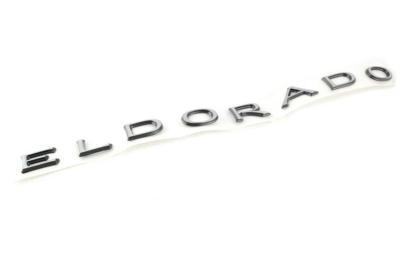 OEM Left or Right Door Eldorado Emblem Nameplate Chrome 92-99 Cadillac 20728901