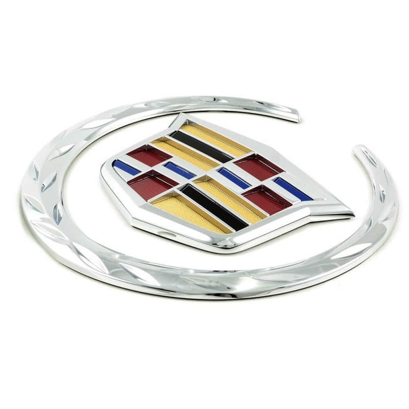 OEM NEW Rear Liftgate Hatch Crest & Wreath Emblem Badge 15-16 Escalade 22814070 - Image 2