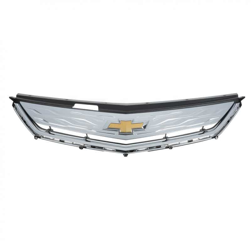 OEM NEW 16-19 Chevrolet Volt Front Bumper Upper Grille Chrome w/Emblem 23289638