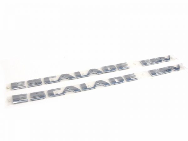 OEM NEW Front Door Right & Left Escalade ESV Emblem Set 03-14 Cadillac 93440569
