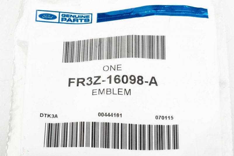 NEW OEM 2015-2020 Ford Mustang Shelby GT350 Fender Emblem Nameplate FR3Z-16098-A - Image 4