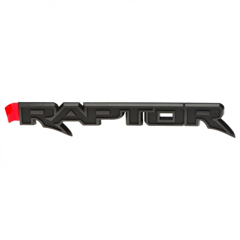 OEM NEW Rear Tailgate Liftgate Emblem Nameplate Black 17-18 Raptor HL3Z9942528AB