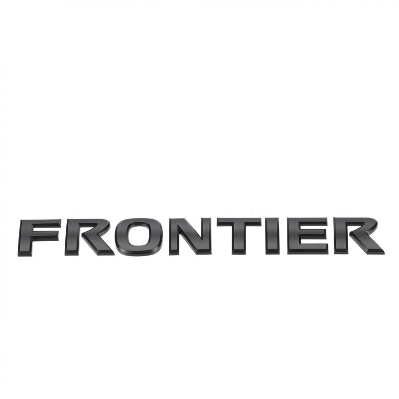 ONE NEW OEM 2018-2019 NISSAN FRONTIER MIDNIGHT EDITION REAR EMBLEM BADGE DECAL