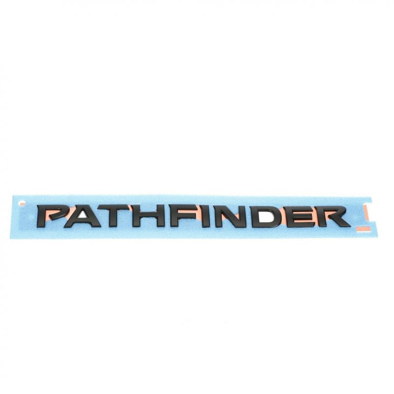 NEW OEM NISSAN 2018-2019 MIDNIGHT EDITION REAR HATCH EMBLEM BADGE "PATHFINDER"