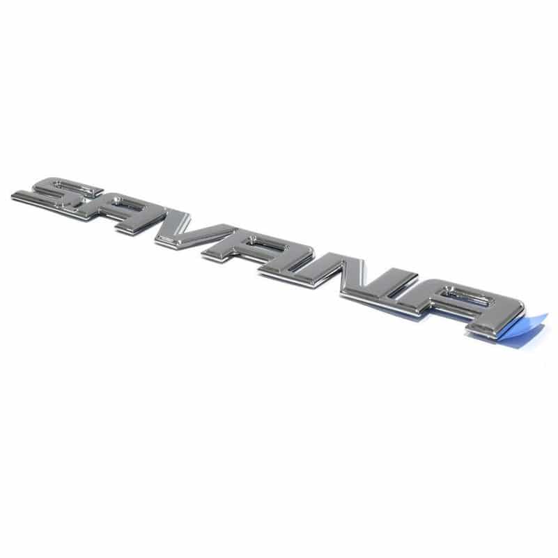 OEM NEW Rear Door Emblem Nameplate Chrome 03-20 GMC Savana 25727583 - Image 5