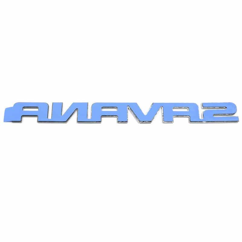 OEM NEW Rear Door Emblem Nameplate Chrome 03-20 GMC Savana 25727583 - Image 3