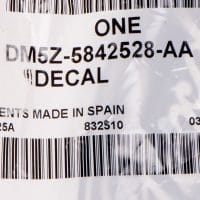 thumbnail image 2 of OEM Ford Blue Oval Emblem – Rear Liftgate For 2013-2016 C-Max – DM5Z-5842528-AA, Chrome & Blue 2 of 5