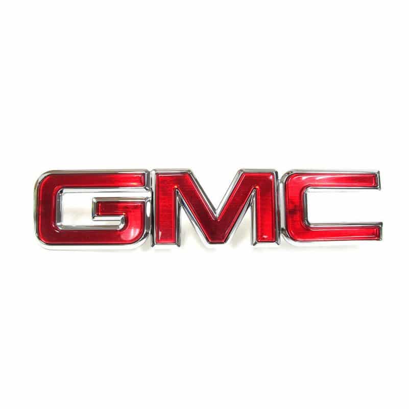 OEM NEW Front Grille Emblem Badge Nameplate Red Chrome 99-20 Sierra Savana Yukon - Image 5