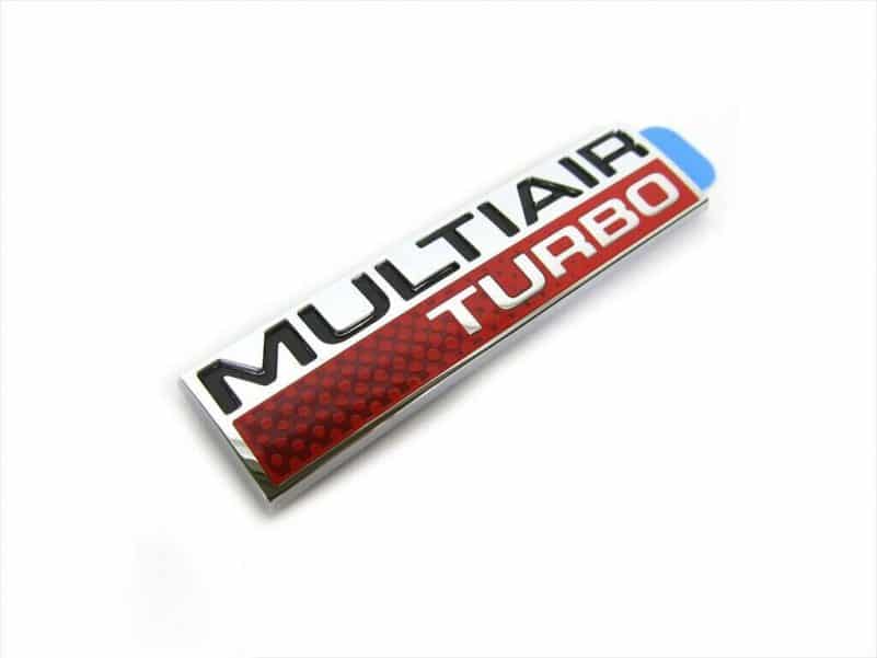 12-16 Dodge Dart MULTIAIR TURBO CHROME EMBLEM NAMEPLATE BADGE OEM NEW MOPAR